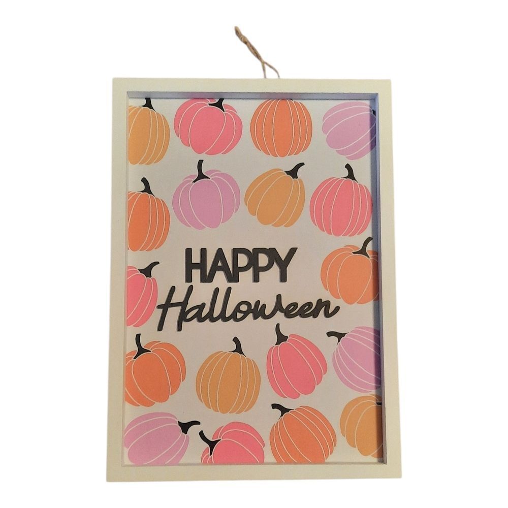 Festive Halloween Pumpkin Wall Decor